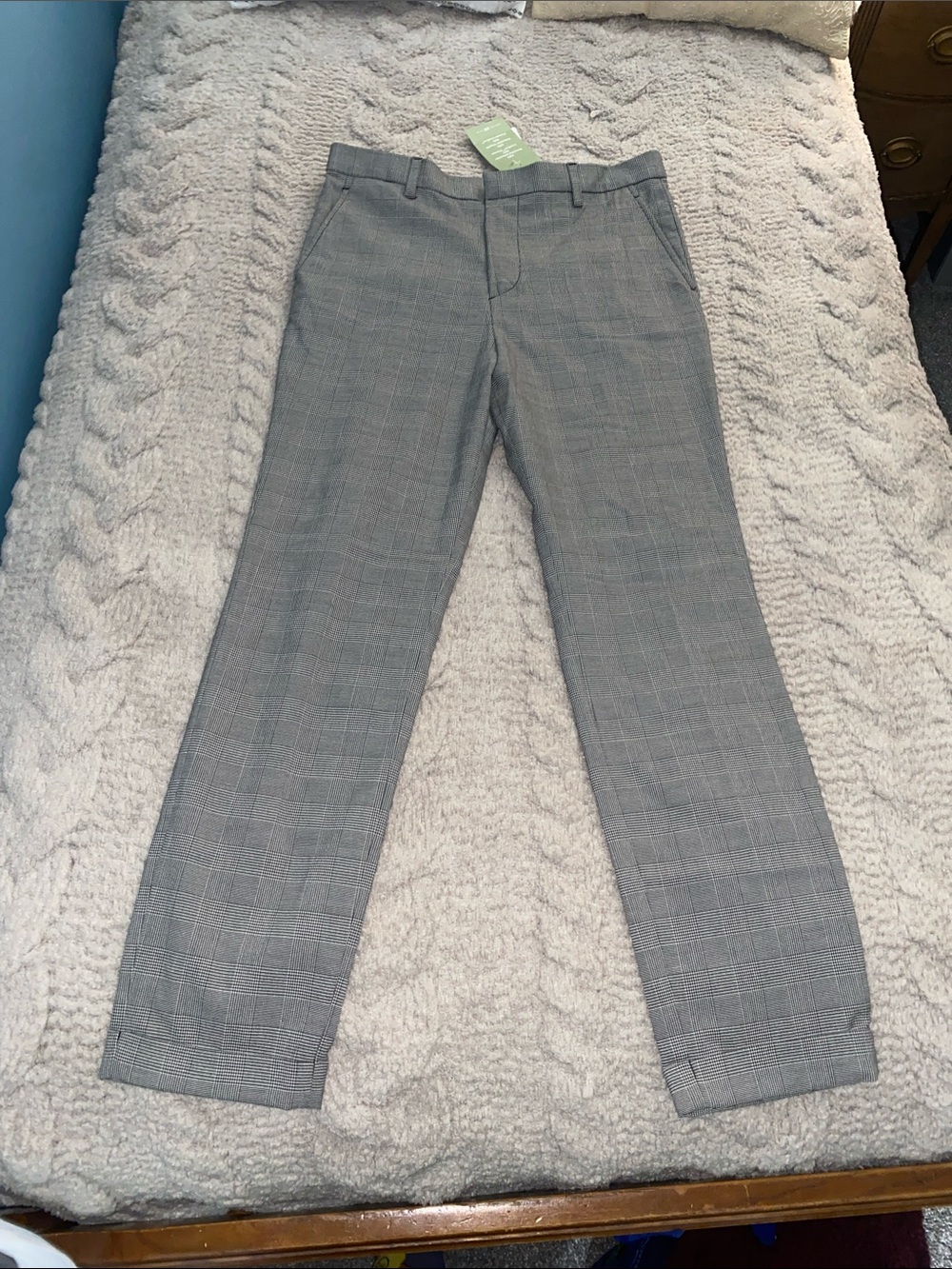 H&M Gray Glen Plaid Men’s Dress Pants